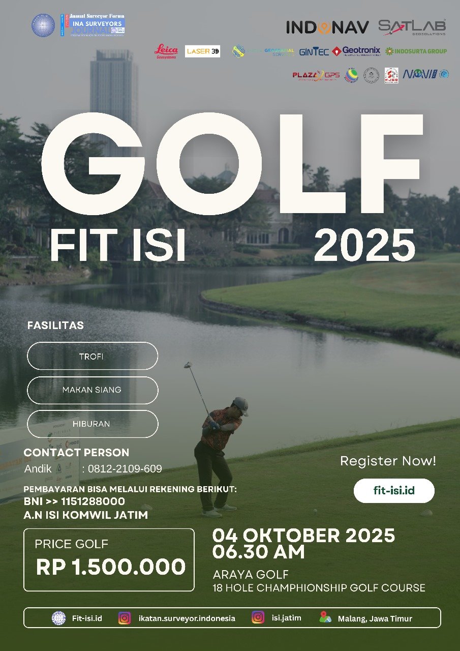 Poster Golf FIT ISI 2025